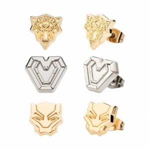 Black Panther Wakanda Forever: Symbol Stud Earring Set