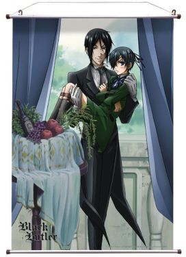 Black Butler: Sebastian & Ciel Wallscroll (60cm x 90cm)