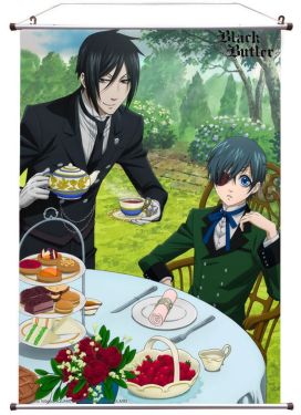 Black Butler: Tea Time Wallscroll (60cm x 90cm)