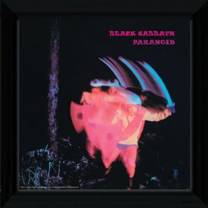 Black Sabbath: Paranoid Framed Print (30x30cm)