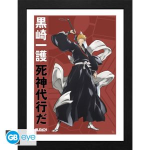 Bleach Tybw: "Ichigo" Framed Print (30x40cm)