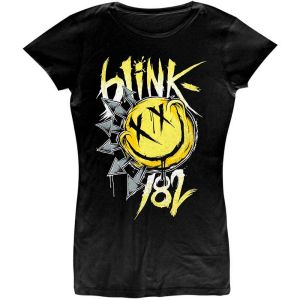 Blink-182: Big Smile - Ladies Black T-Shirt