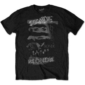 Blondie: Mash Up - Black T-Shirt