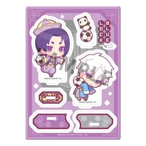 Blue Lock: Seishiro Nagi & Reo Mikage Acrylic Stand Buddycolle Episode Nagi A Panda Ver. (14cm) Preorder