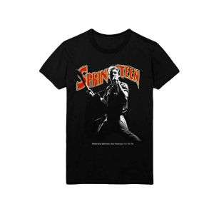 Bruce Springsteen: Winterland Ballroom Singing - Black T-Shirt