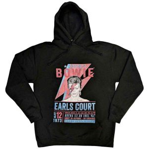 David Bowie: Earls Court '73 - Black Pullover Hoodie