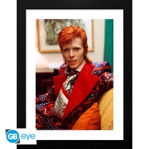 David Bowie: Mick Rock Framed Print (30x40cm)