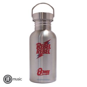 David Bowie: Rebel Canteen Steel Bottle (Stainless Steel)