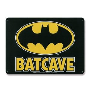 DC Comics: Batcave Tin Sign (15 x 21cm)