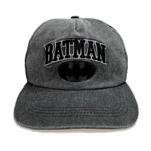 DC Comics Batman: Collegiate Text (Baseball Cap)