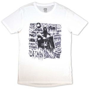 DC Comics: Batman - Scribbler - White T-Shirt