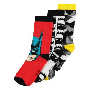 DC Comics: Batman Socks 3-Pack (39-42)