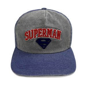 DC Comics Superman: Collegiate Text (Baseball Cap)