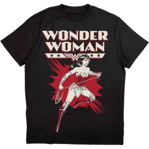 DC Comics: Wonder Woman Explosion - Black T-Shirt