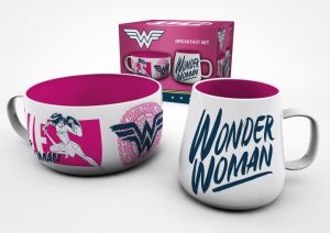 DC Comics: Wonder Woman Mug & Bowl Breakfast Set