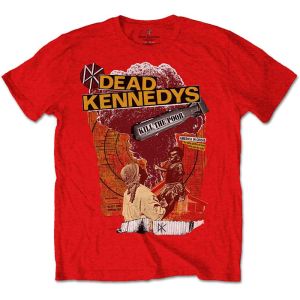 Dead Kennedys: Kill The Poor - Red T-Shirt