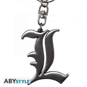 Death Note: L Symbol 3D Premium Keychain