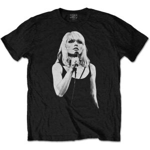 Debbie Harry: Open Mic. - Black T-Shirt