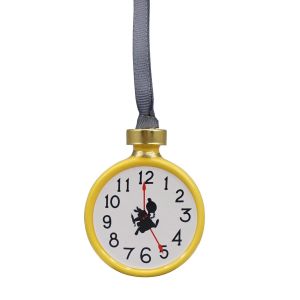 Alice In Wonderland: Gold Watch Decoration