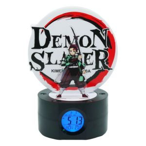 Demon Slayer: Kimetsu no Yaiba Alarm Clock with Light - Tanjiro (21cm)