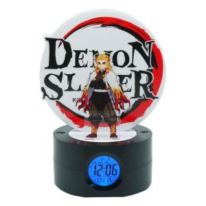 Demon Slayer: Kimetsu no Yaiba Rengoku Alarm Clock with Light (21cm)