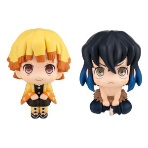 Demon Slayer: Kimetsu no Yaiba: Zenitsu Agatsuma Smile Ver. & Inosuke Hashibira Bossy Ver. Look Up PVC Statue (11cm) (with gift) Preorder