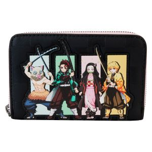 Loungefly: Aniplex Demon Slayer Group Zip Around Wallet