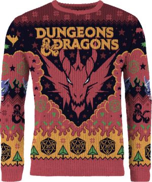 Dungeons & Dragons: Seven Dice A-Rolling Ugly Christmas Sweater/Jumper