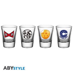 Dragon Ball: Mix Shot Glasses - Set of 4