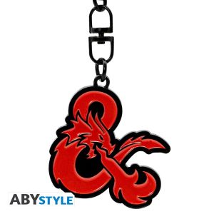 Dungeons & Dragons: Ampersand Logo Metal Keychain