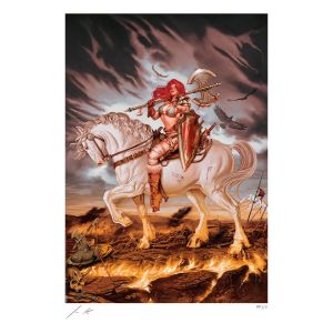 Dynamite Entertainment: Red Sonja - World on Fire Art Print (46 x 61cm) - unframed Preorder