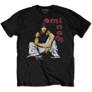 Eminem: Letters - Black T-Shirt