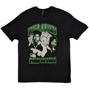 Eric B. & Rakim: Paid In Full - Black T-Shirt