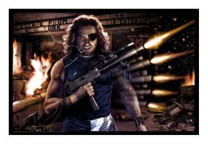 Escape from New York: Snake Plissken Art Print (46x61cm) - unframed Preorder