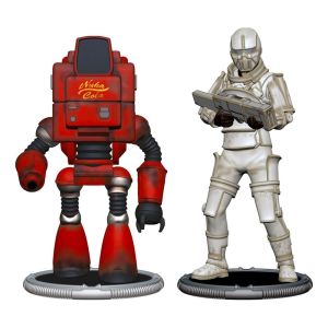 Fallout: Nukatron & Synth Mini Figures 2-Pack Set (7cm) Preorder