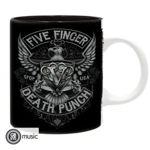 Five Finger Death Punch: Eagle Subli 320ml Mug (With Box)