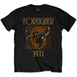 Foreigner: Est. 1977 - Black T-Shirt