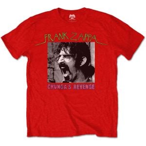 Frank Zappa: Chunga's Revenge - Red T-Shirt