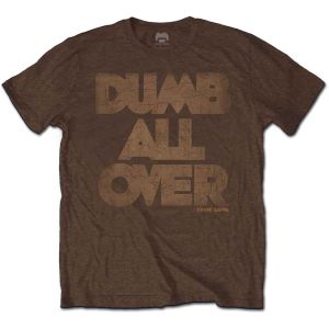 Frank Zappa: Dumb All Over - Brown T-Shirt