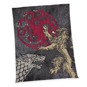 Game Of Thrones: Logos Fleece Blanket (150cm x 200cm)