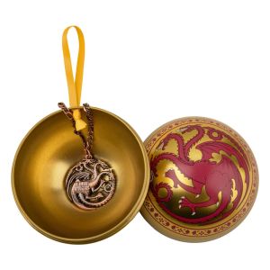 Game of Thrones: Targaryen Tree Ornament with Necklace