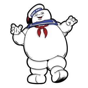 Ghostbusters: Stay Puft Enamel Pin (5cm)