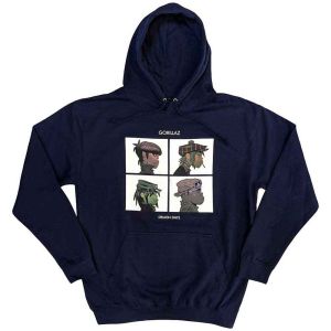 Gorillaz: Demon Days - Navy Blue Pullover Hoodie