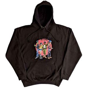 Gorillaz: Group Circle Rise - Black Pullover Hoodie