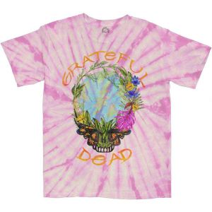 Grateful Dead: Forest Dead (Dye Wash) - Pink T-Shirt