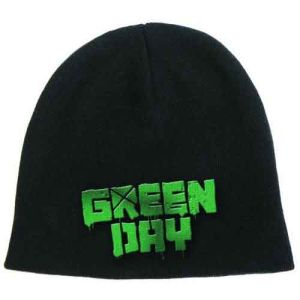 Green Day: Logo - Black Beanie Hat Preorder