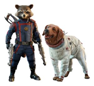 Guardians of the Galaxy Vol. 3: Rocket & Cosmo Movie Masterpiece Action Figure 1/6 (16cm) Preorder