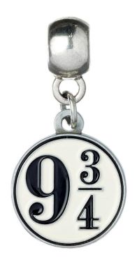 Harry Potter: Platform 9 3/4 Charm (Silver Plated)