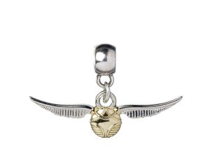 Harry Potter: The Golden Snitch Charm (silver plated)