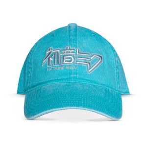 Hatsune Miku: Blue Curved Bill Cap Preorder